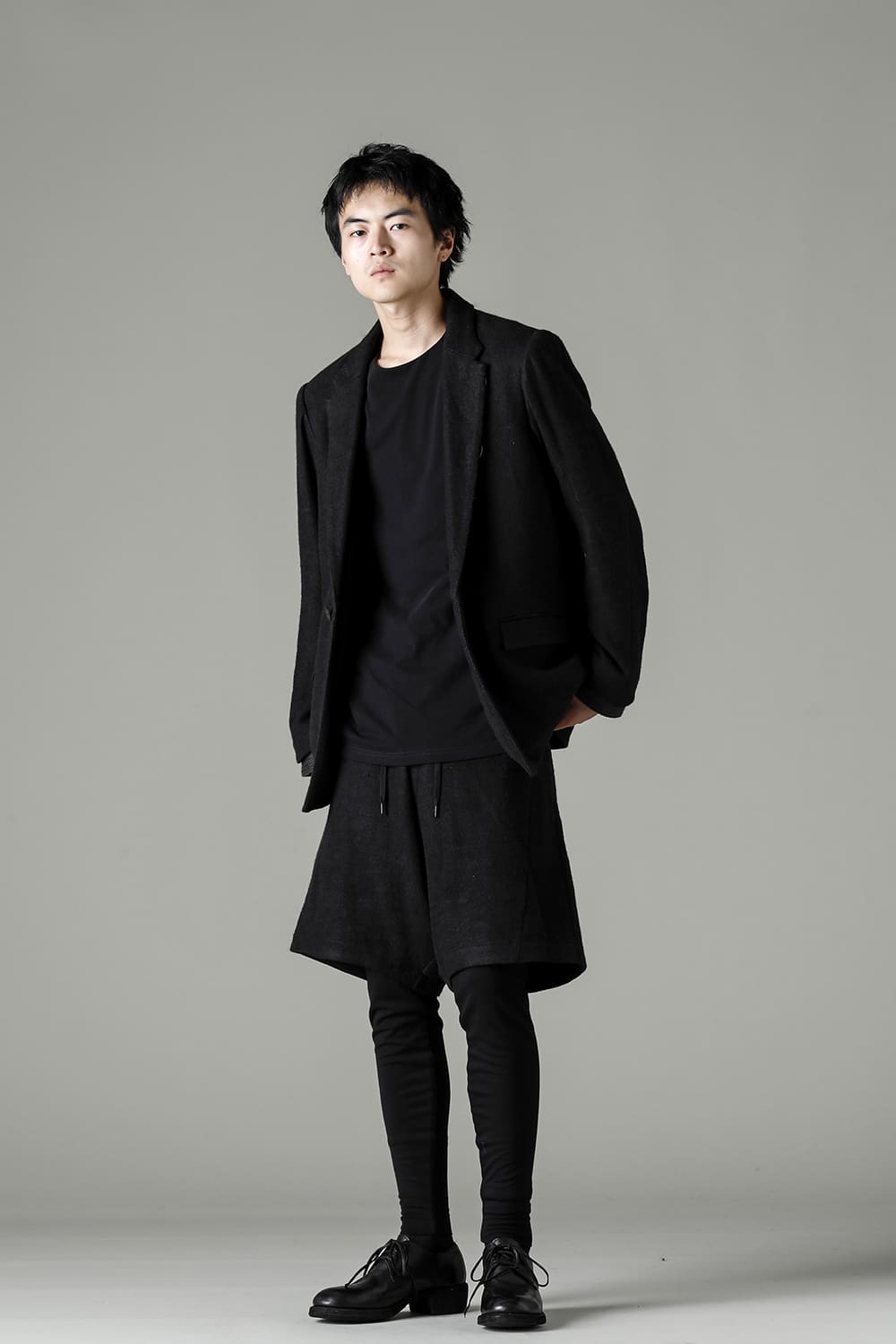 Jacket brushed cashgora linen