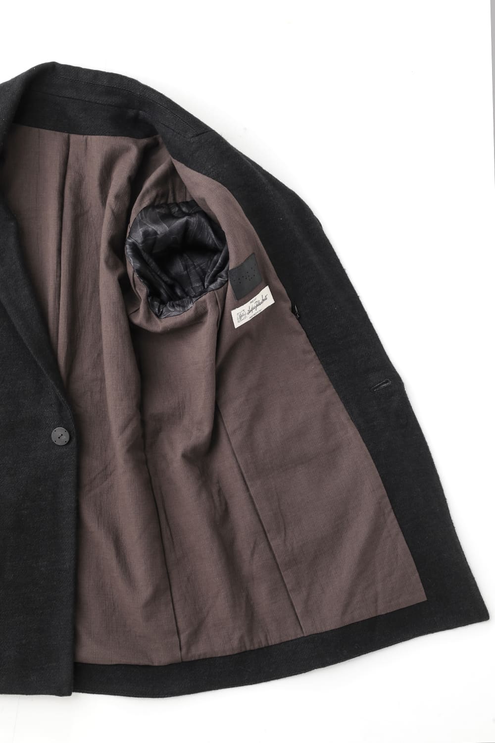 Jacket brushed cashgora linen