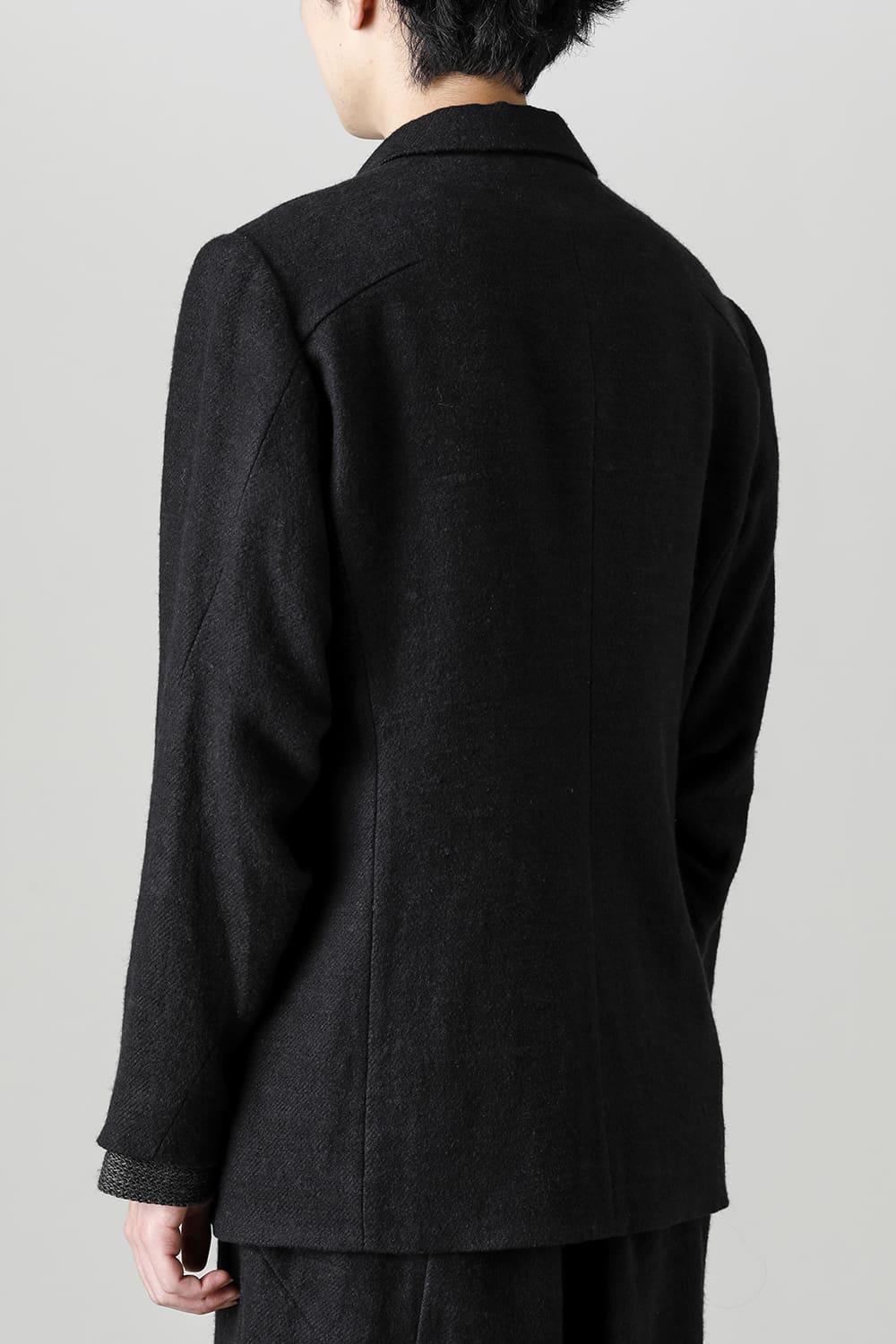 Jacket brushed cashgora linen