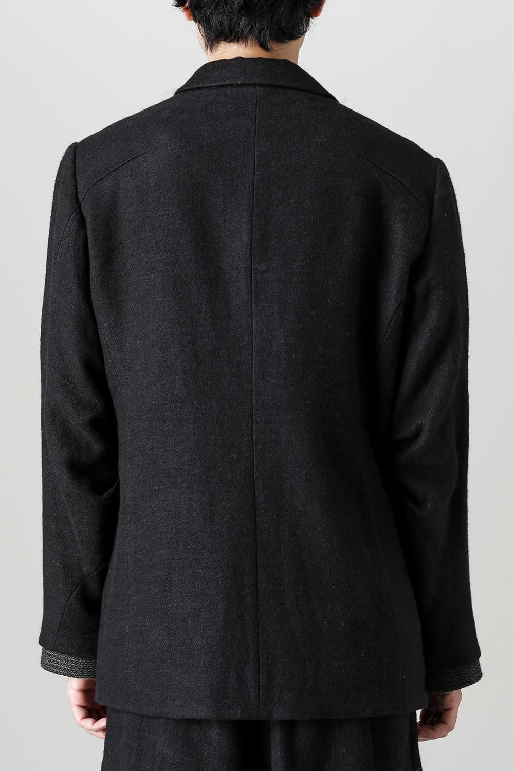 Jacket brushed cashgora linen