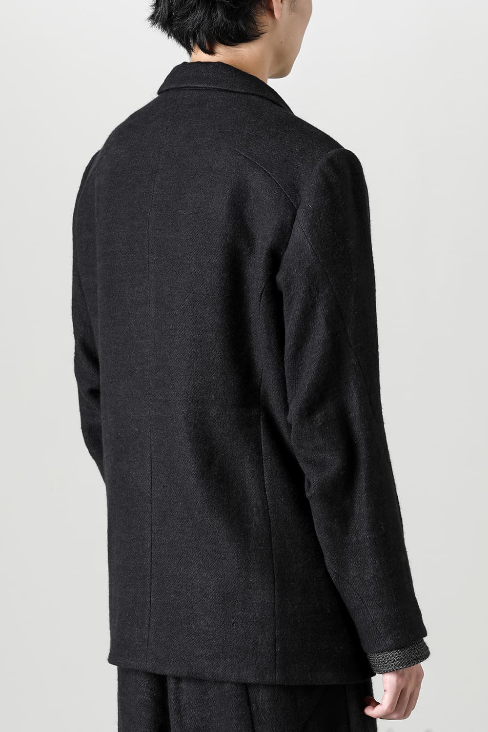 Jacket brushed cashgora linen