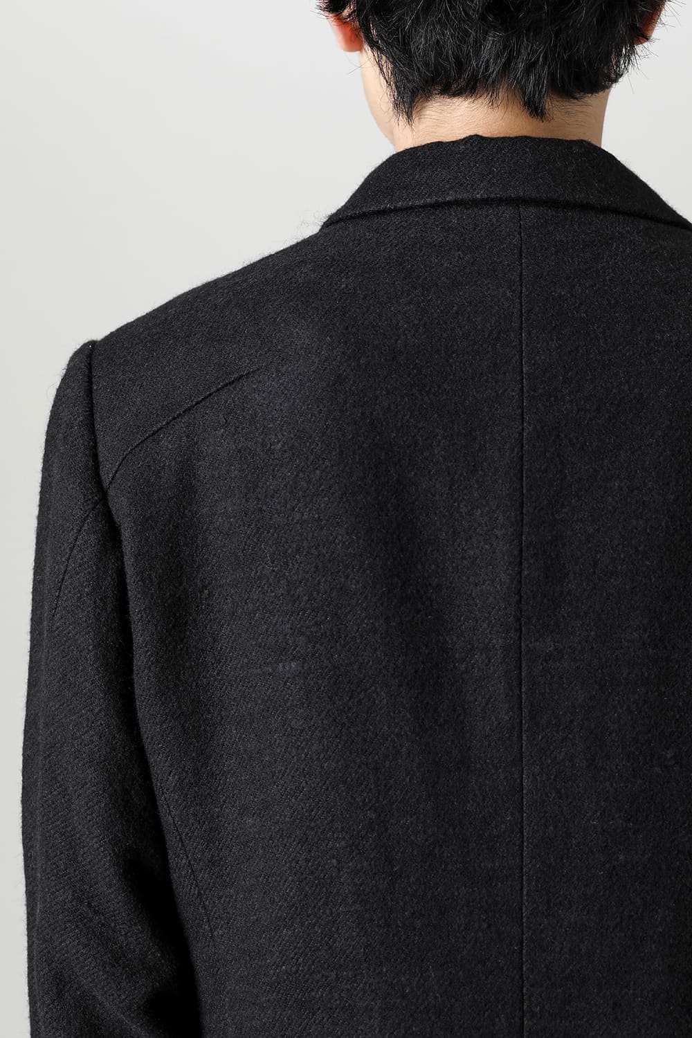 Jacket brushed cashgora linen