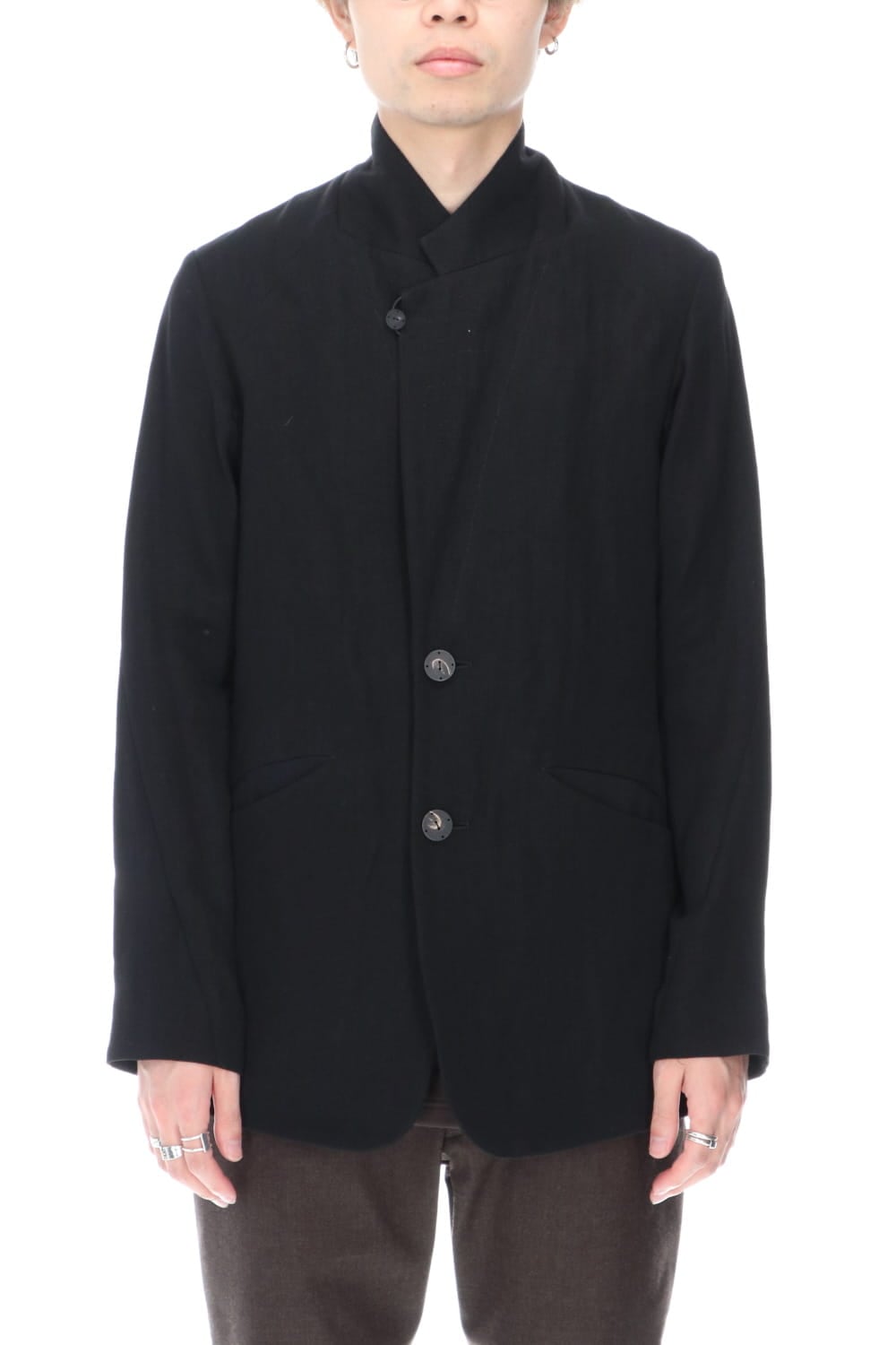 ジャケット カナパ ウール ソフト ギャバジン 