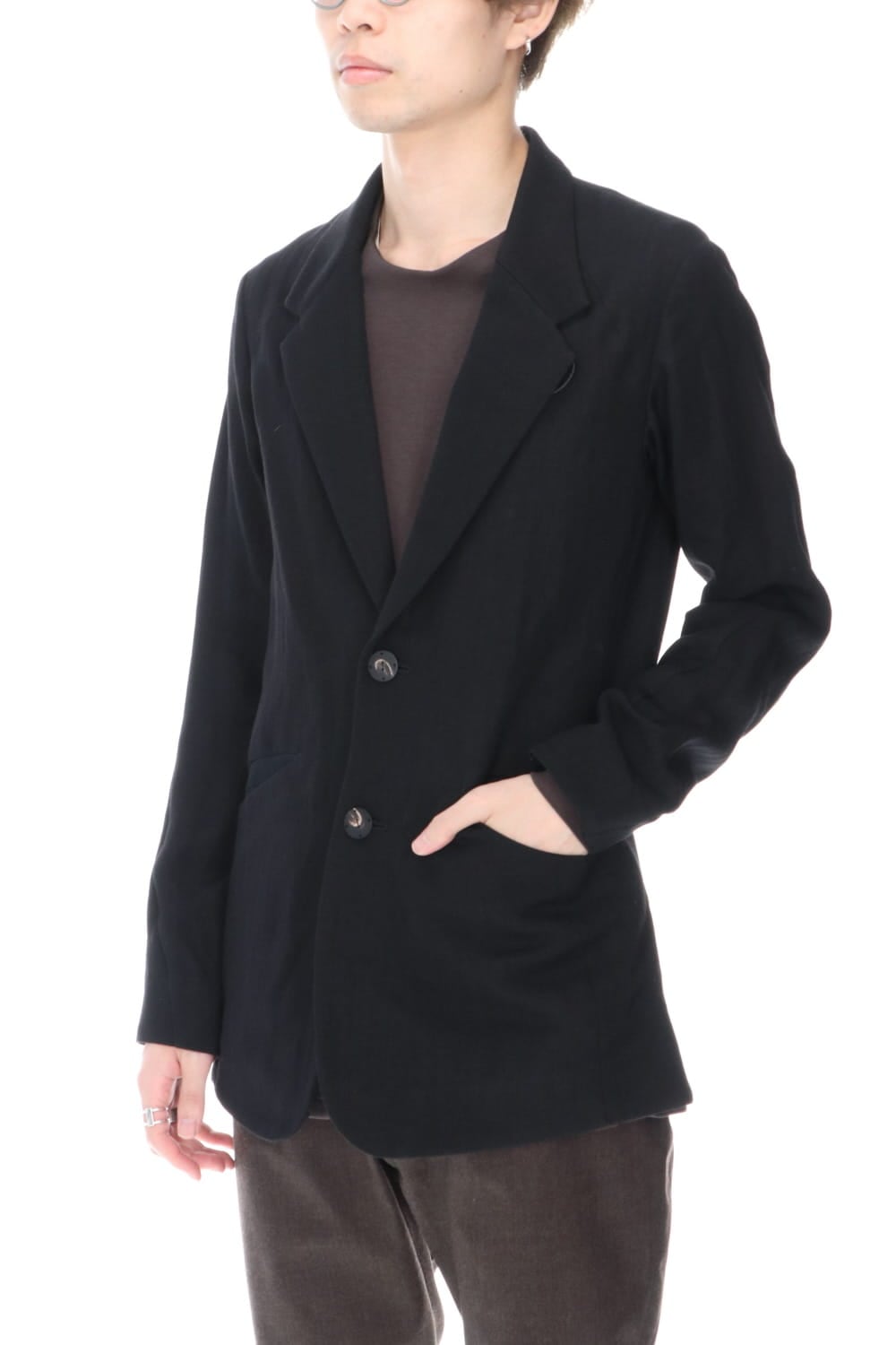 ジャケット カナパ ウール ソフト ギャバジン 