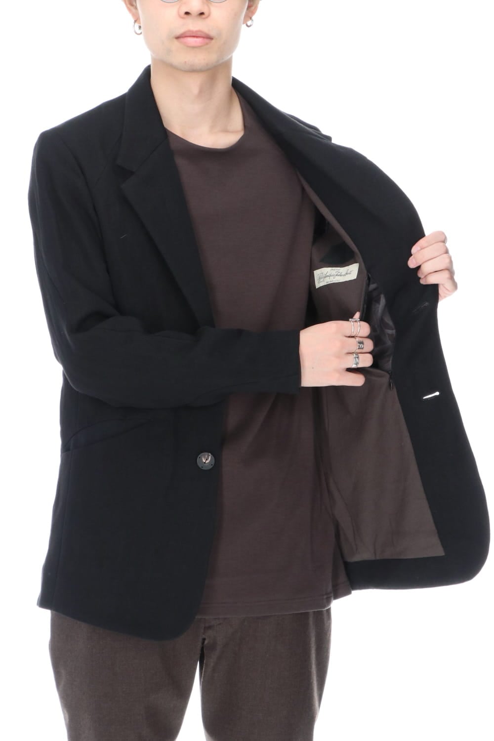 ジャケット カナパ ウール ソフト ギャバジン 