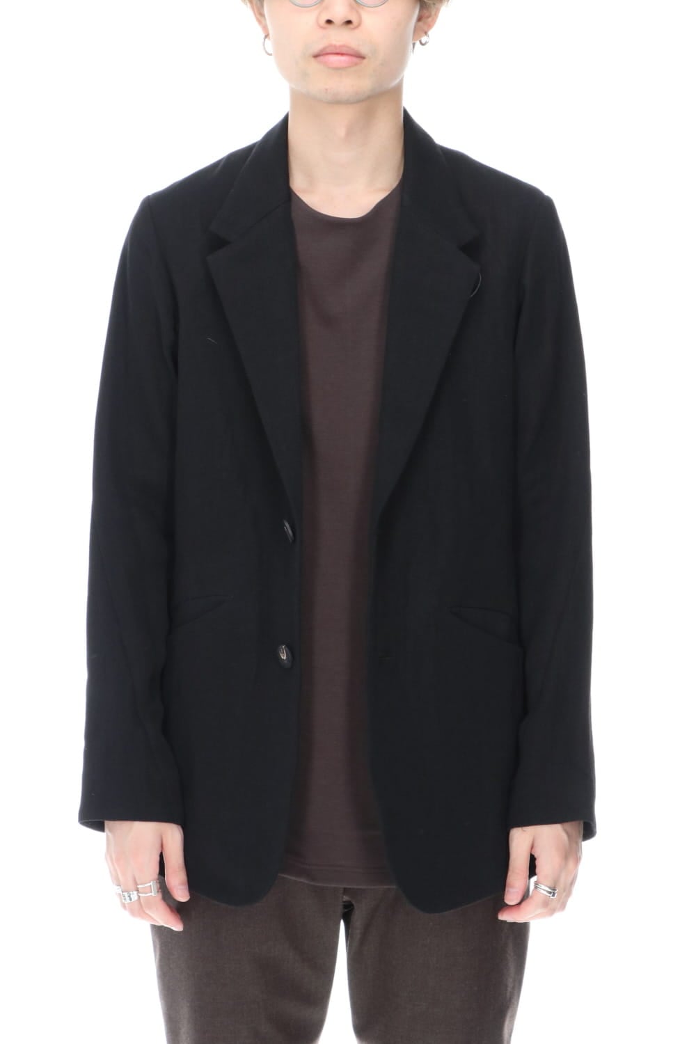 ジャケット カナパ ウール ソフト ギャバジン 