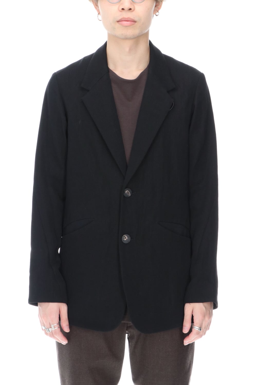 ジャケット カナパ ウール ソフト ギャバジン 