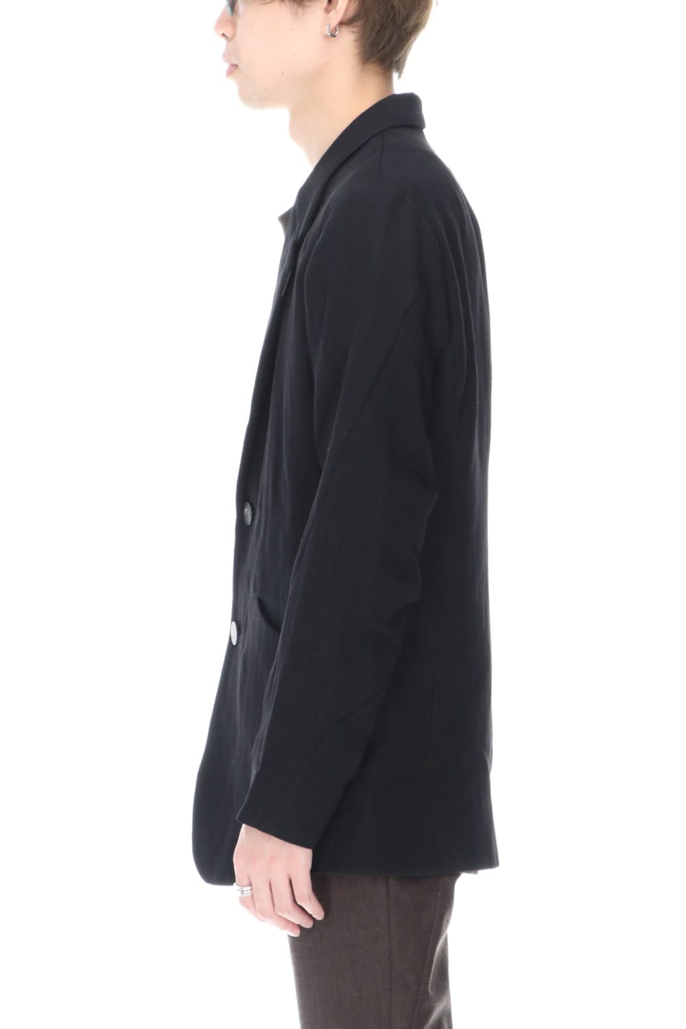 ジャケット カナパ ウール ソフト ギャバジン 