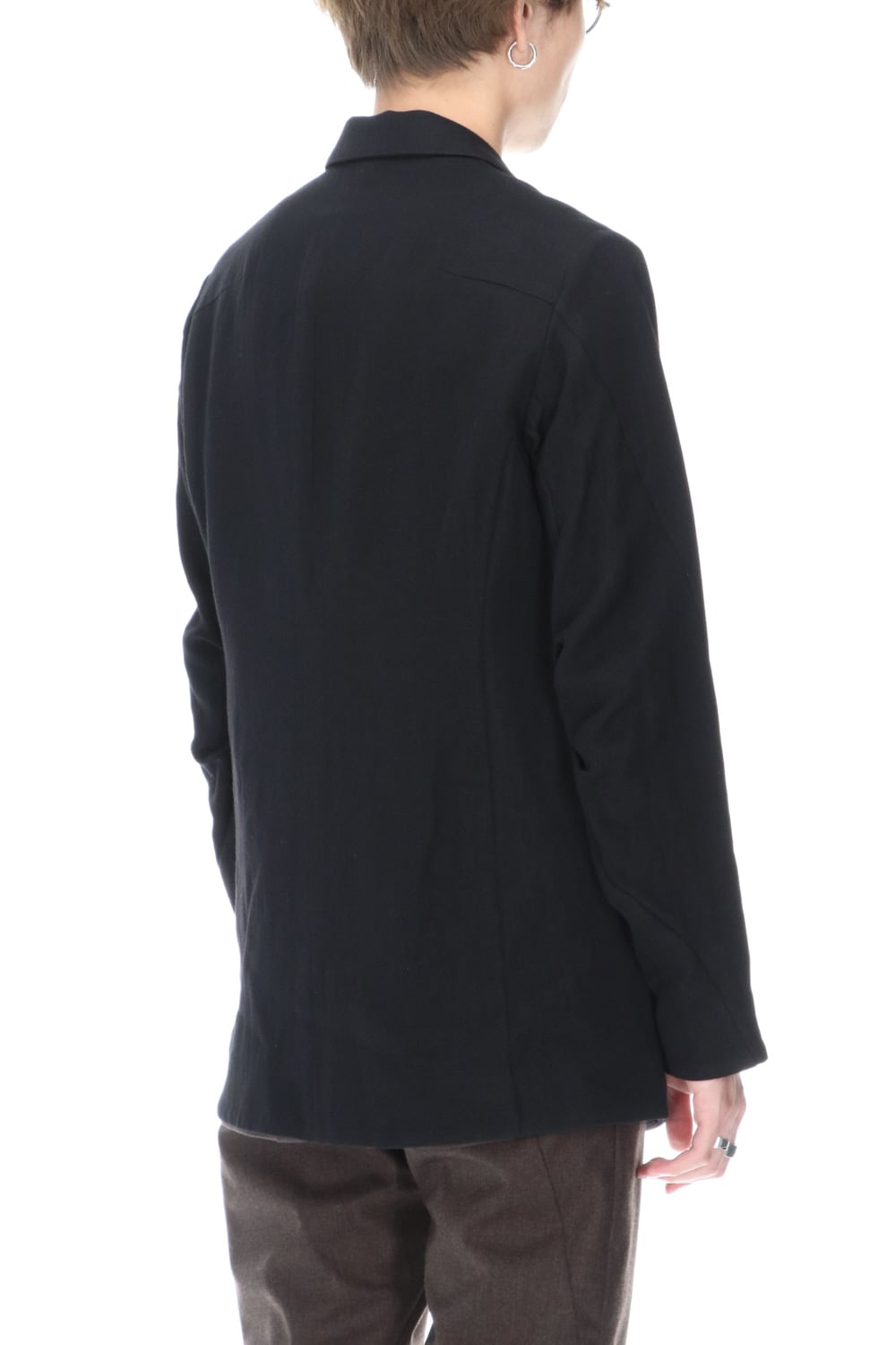 ジャケット カナパ ウール ソフト ギャバジン 