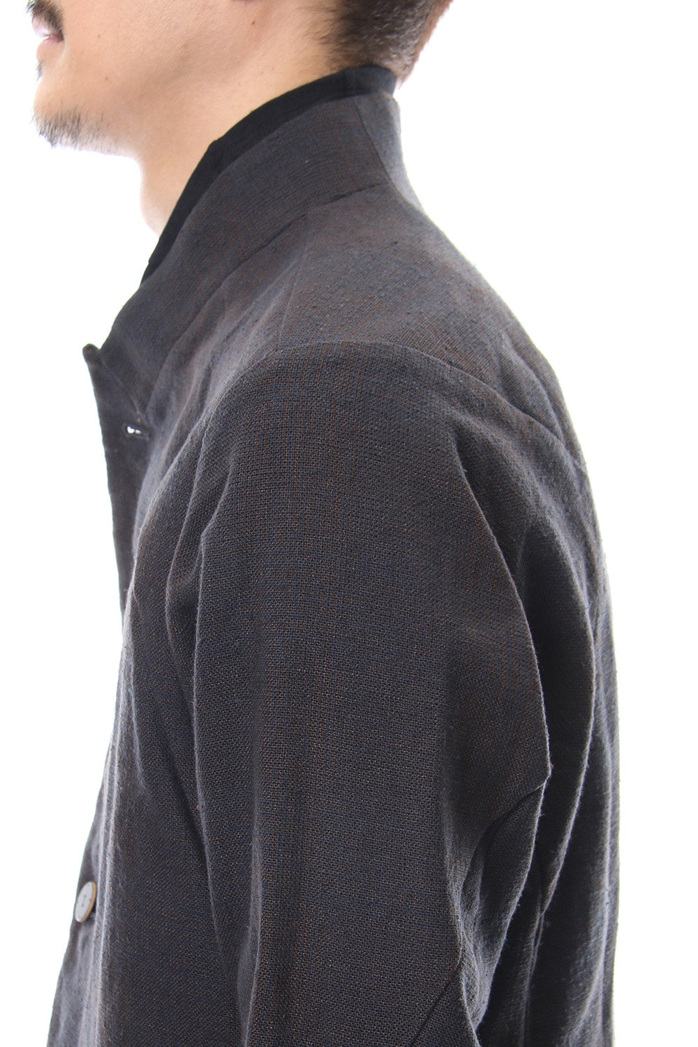 Jacket Silk/ Linen Check