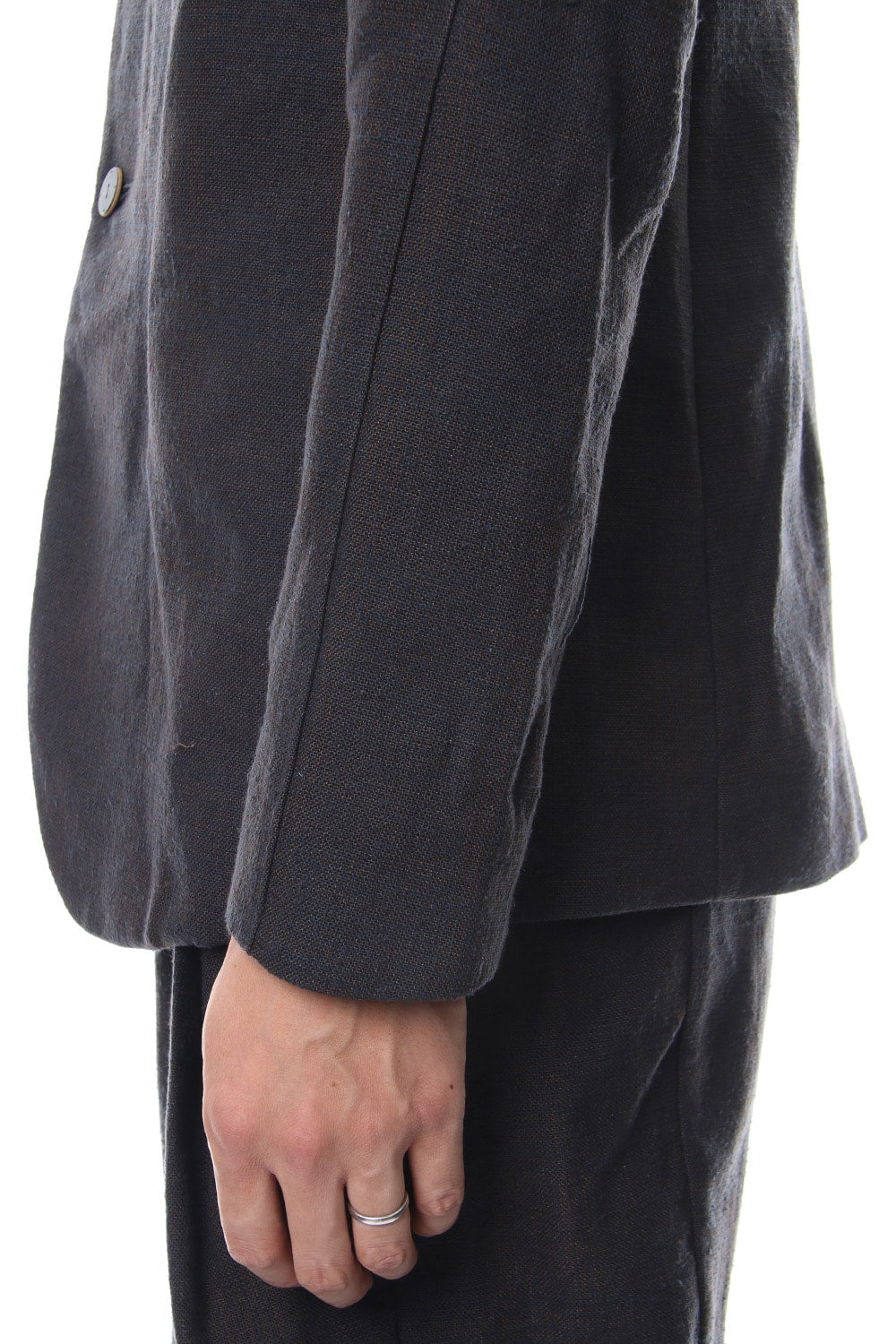 Jacket Silk/ Linen Check