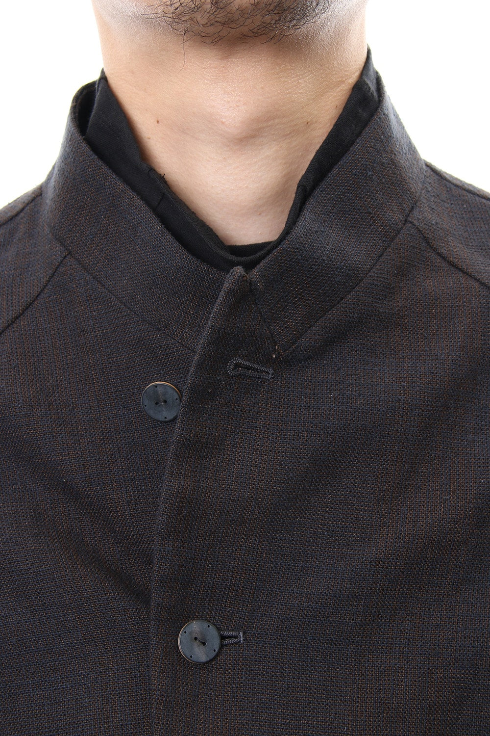 Jacket Silk/ Linen Check