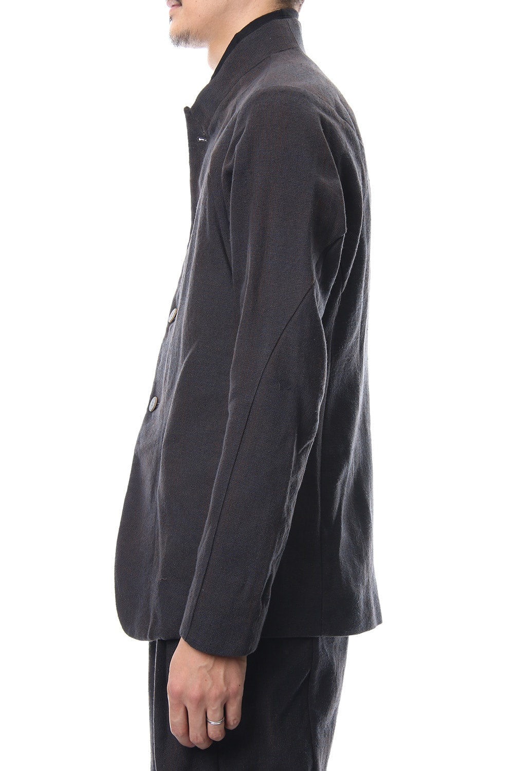 Jacket Silk/ Linen Check