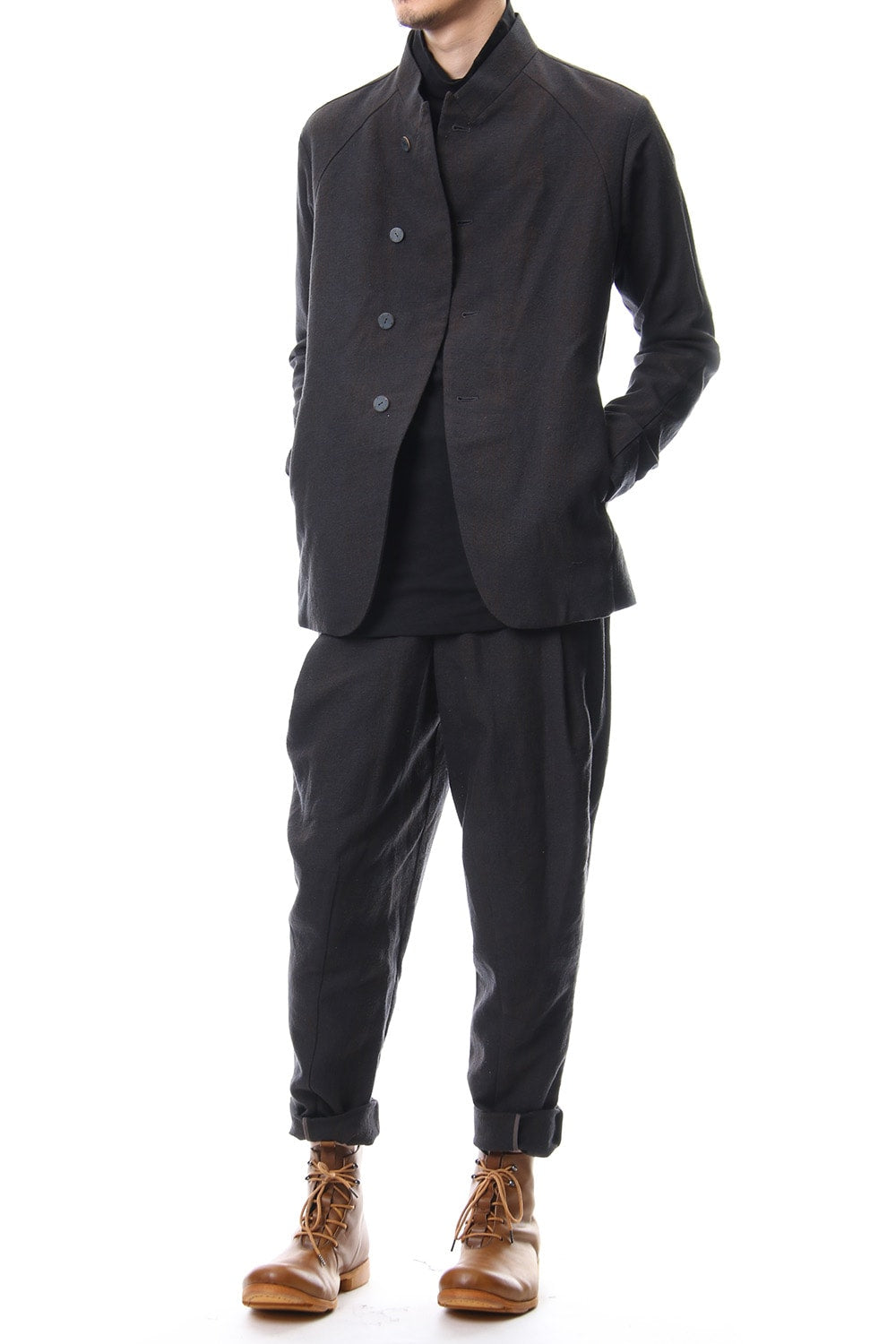 Jacket Silk/ Linen Check