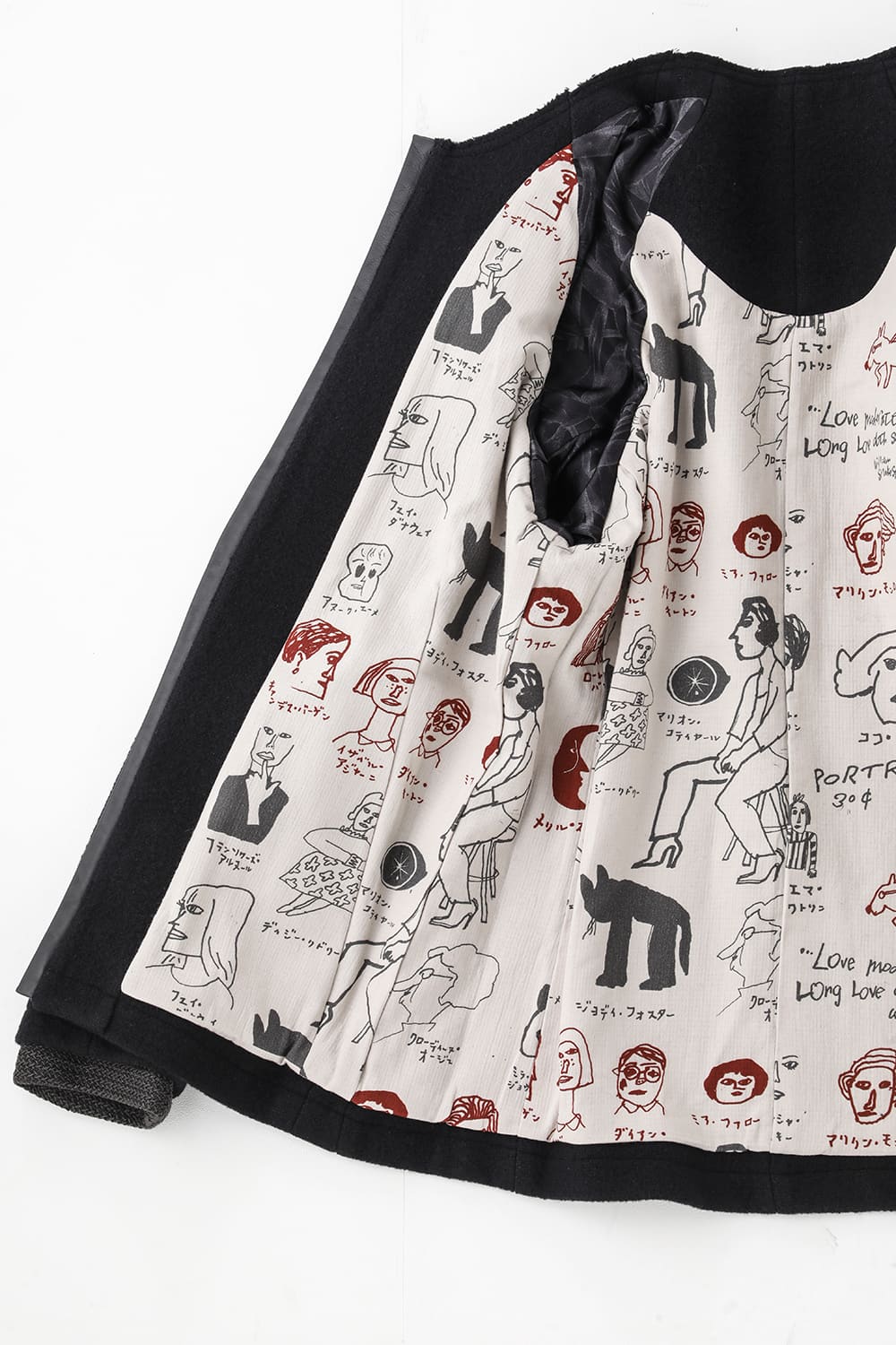 Jacket hybrid wool / silk tweed