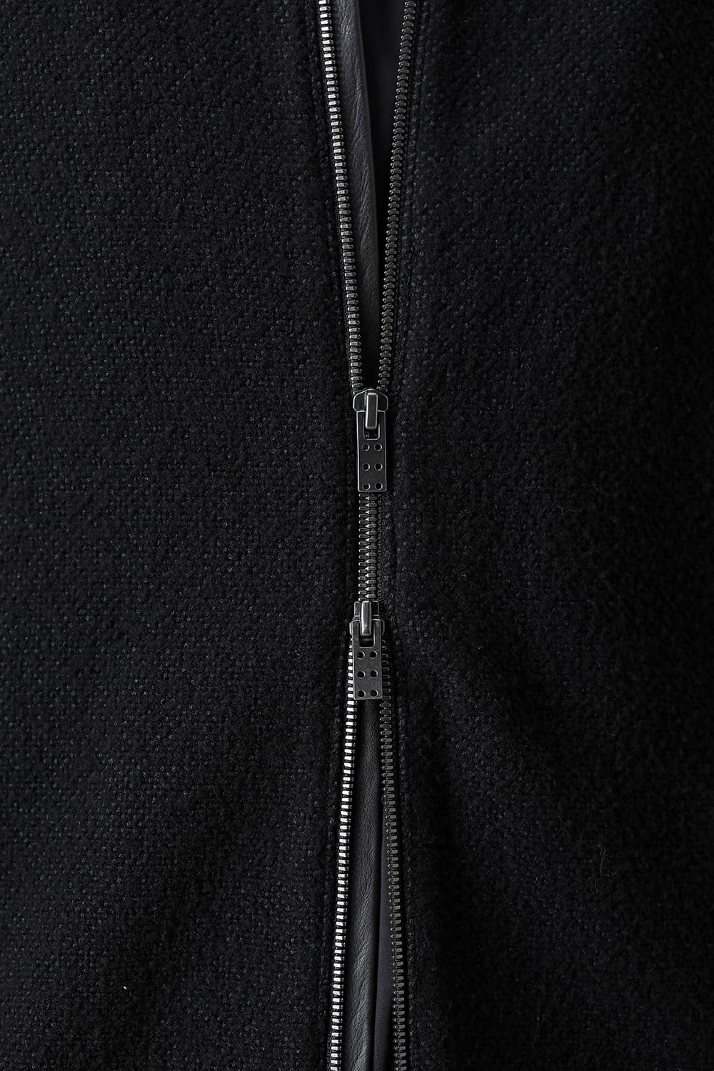 Jacket hybrid wool / silk tweed