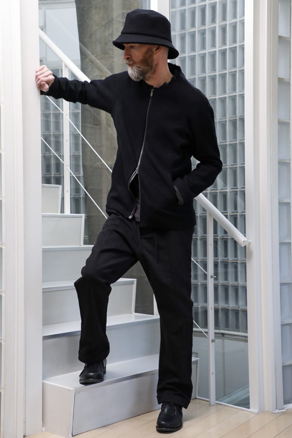 Jacket hybrid wool / silk tweed