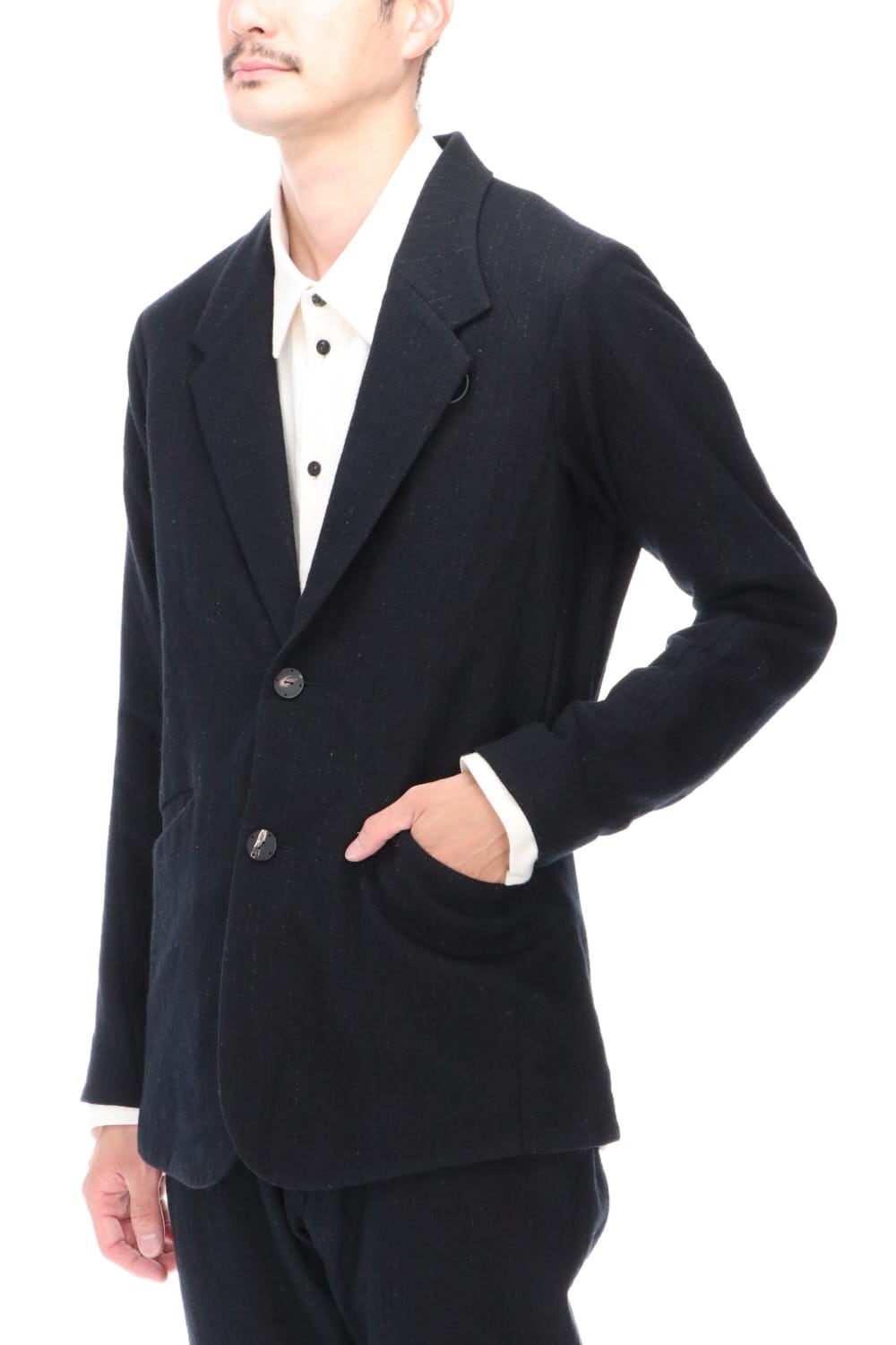 Jacket Virgine wool stripe