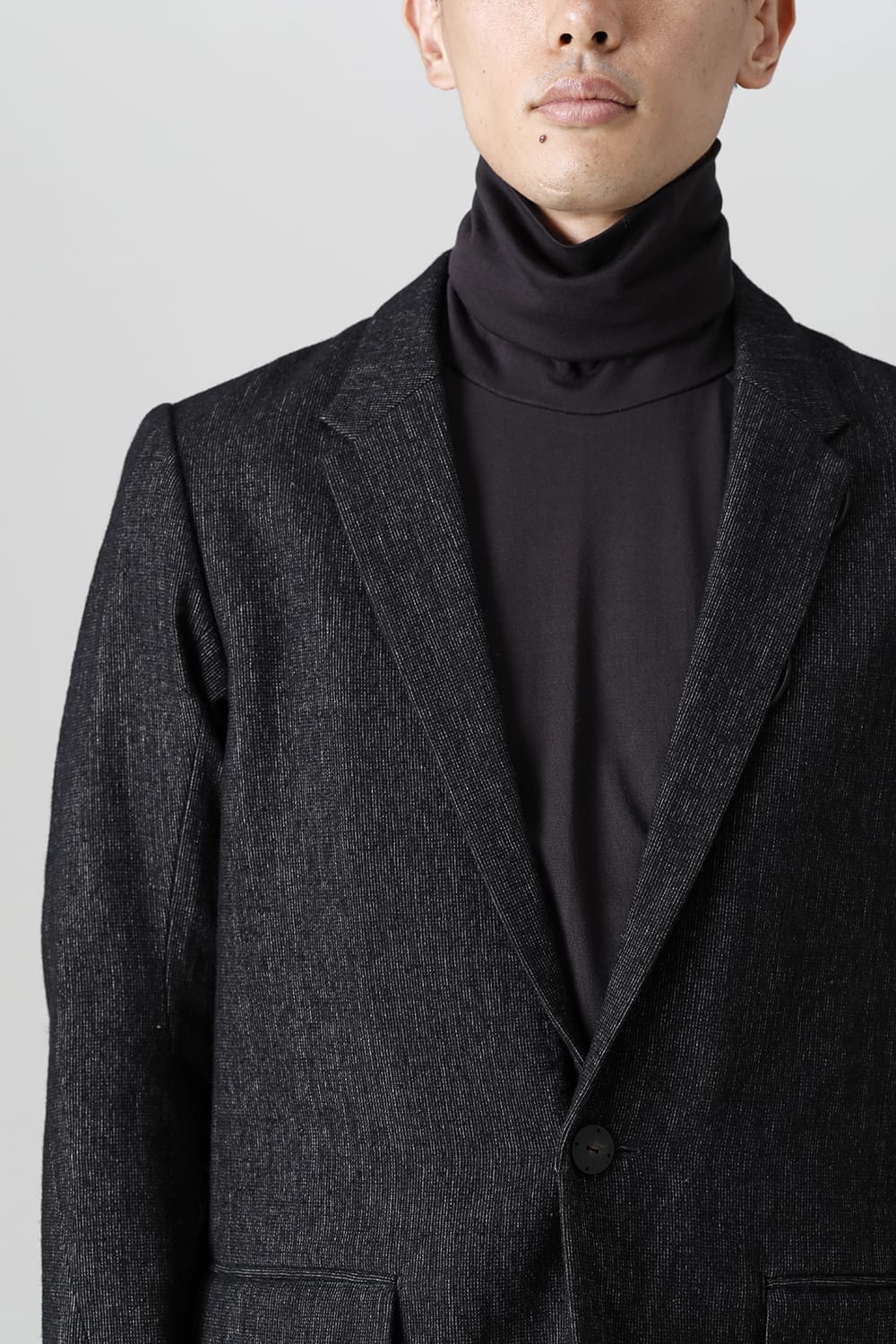 ジャケット シェットランド ウール / リネン