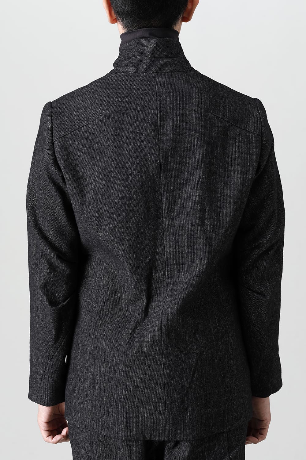 ジャケット シェットランド ウール / リネン