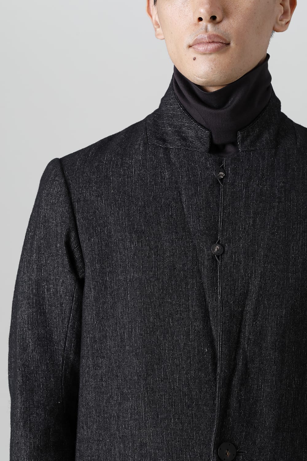 ジャケット シェットランド ウール / リネン