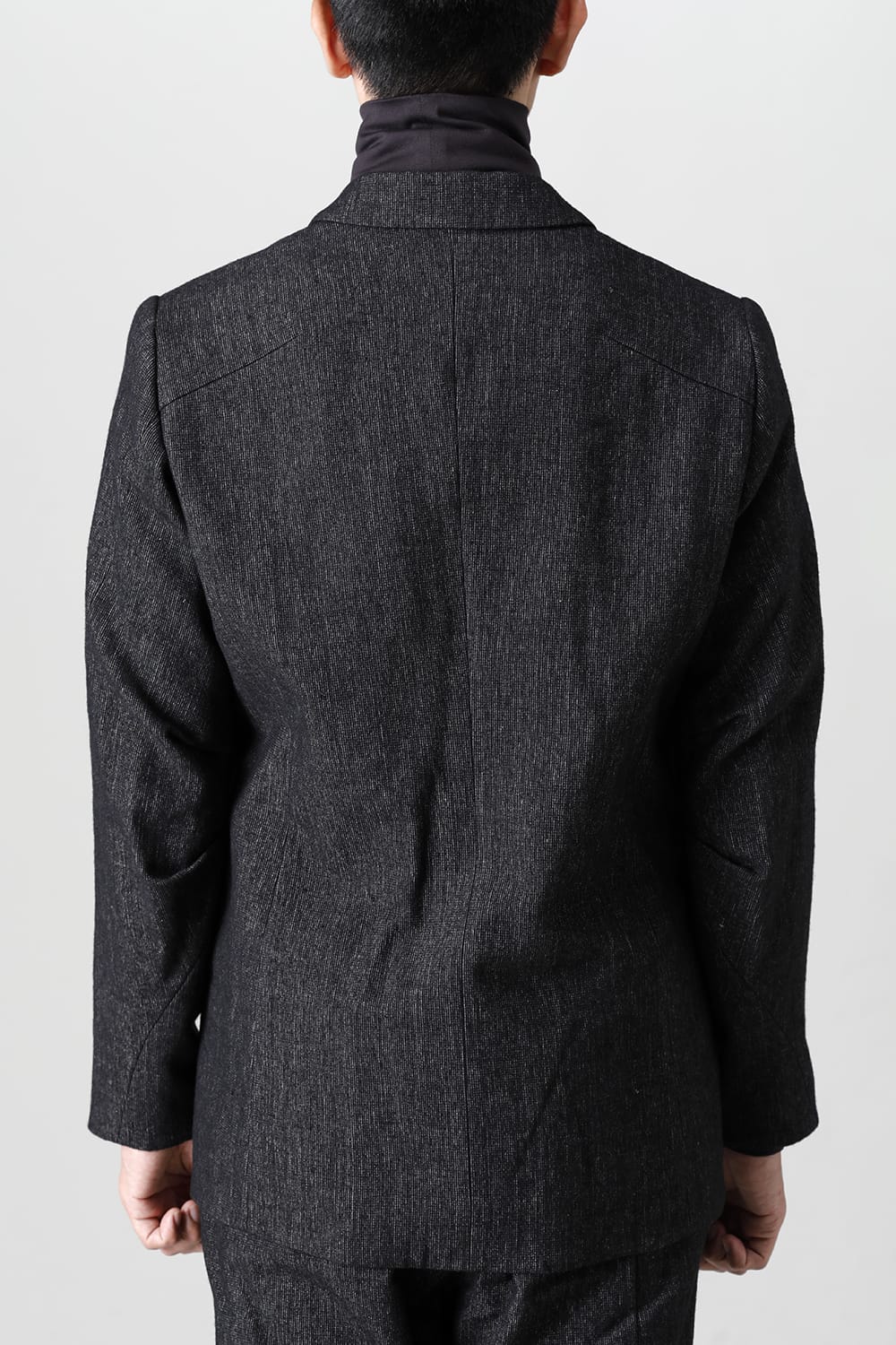 ジャケット シェットランド ウール / リネン