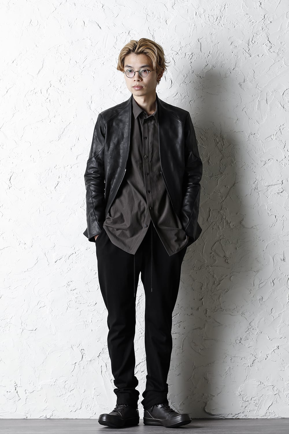 Leather jacket GUIDI Calf leather
