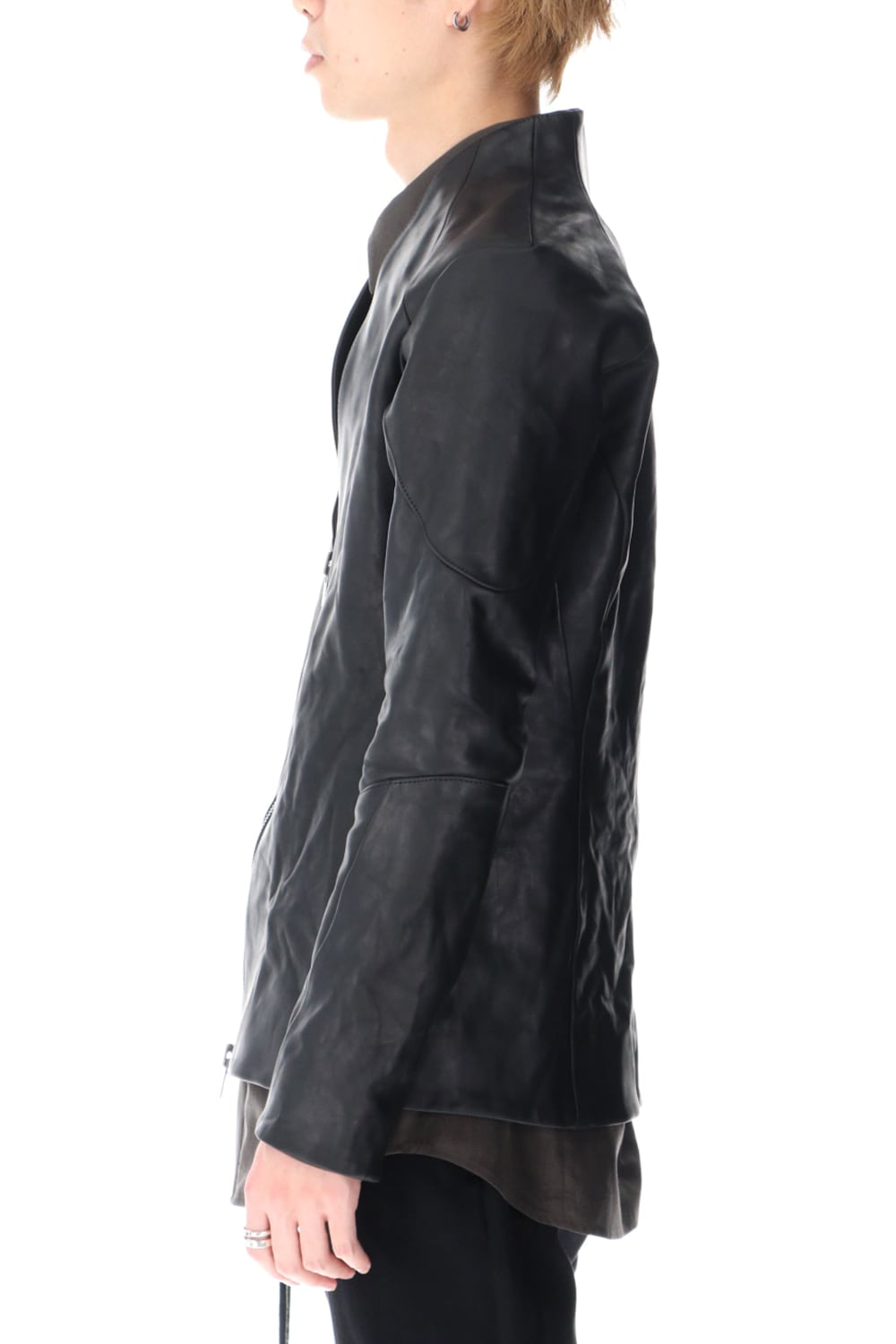 Leather jacket GUIDI Calf leather
