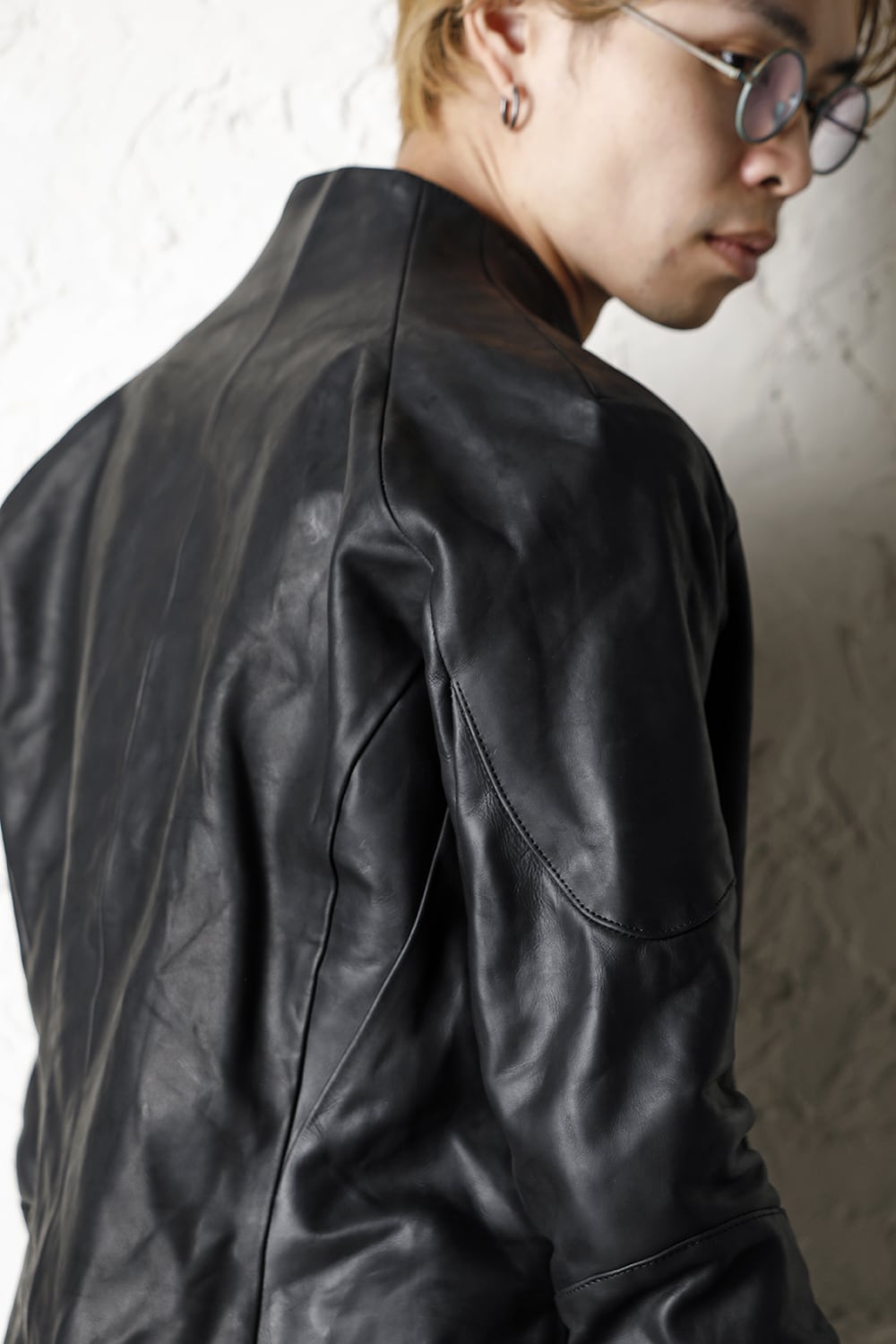 Leather jacket GUIDI Calf leather