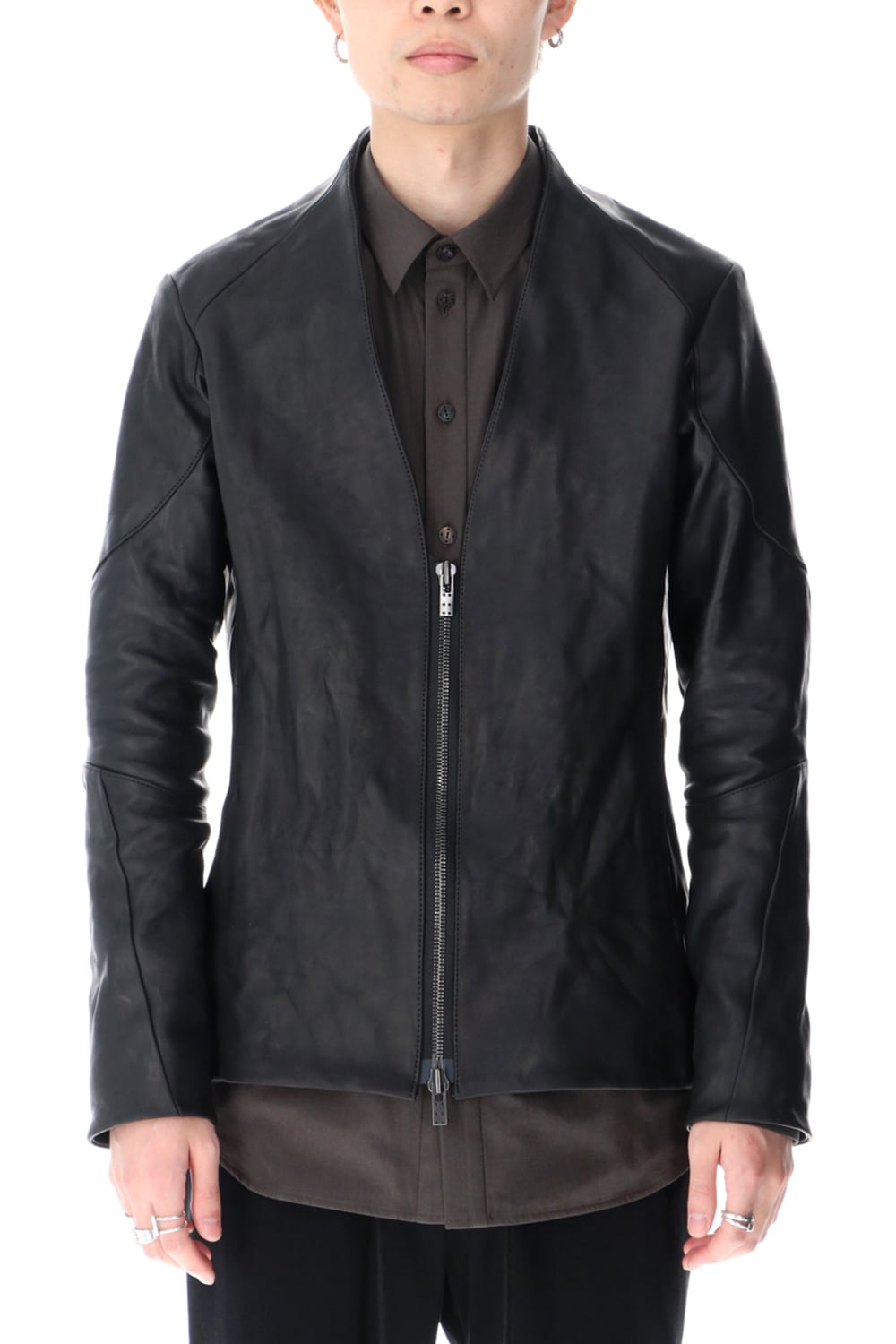 Leather jacket GUIDI Calf leather
