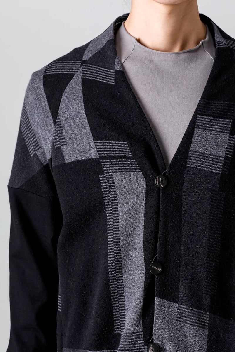 Jacket silk / cotton jacquard