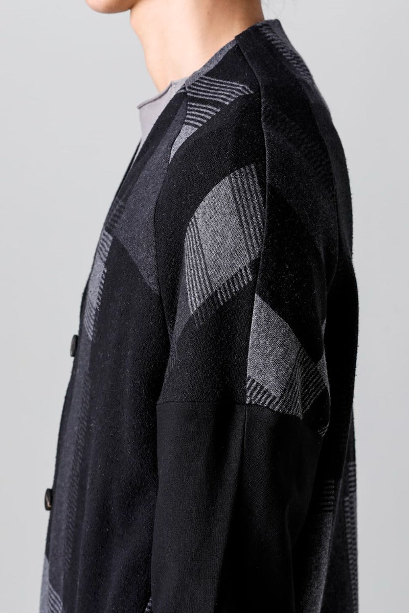 Jacket silk / cotton jacquard