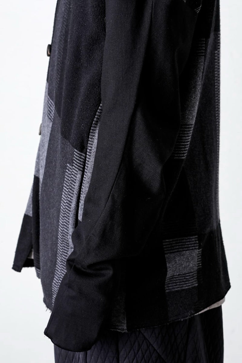 Jacket silk / cotton jacquard