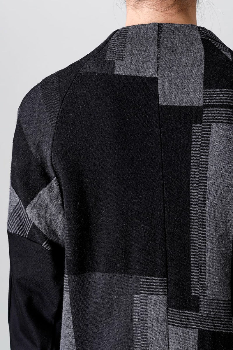 Jacket silk / cotton jacquard