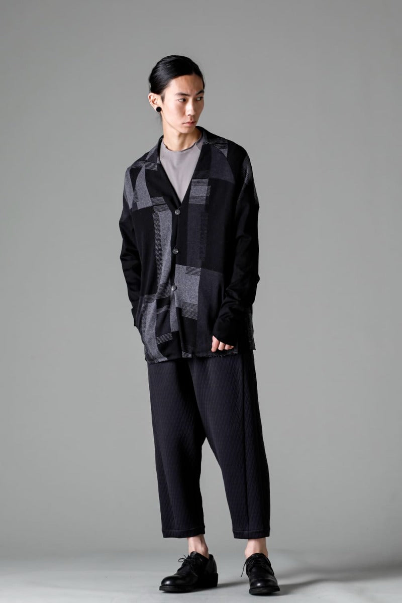 Jacket silk / cotton jacquard