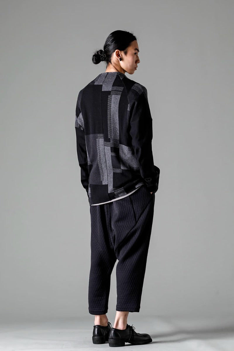 Jacket silk / cotton jacquard