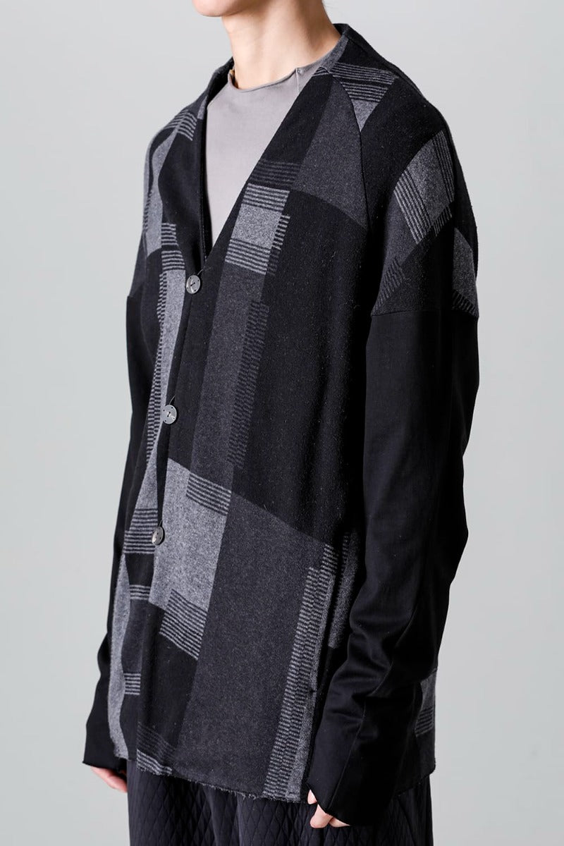 Jacket silk / cotton jacquard