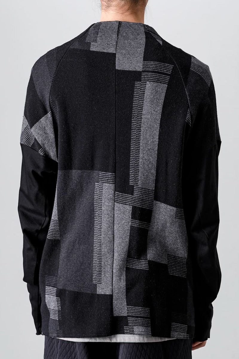 Jacket silk / cotton jacquard