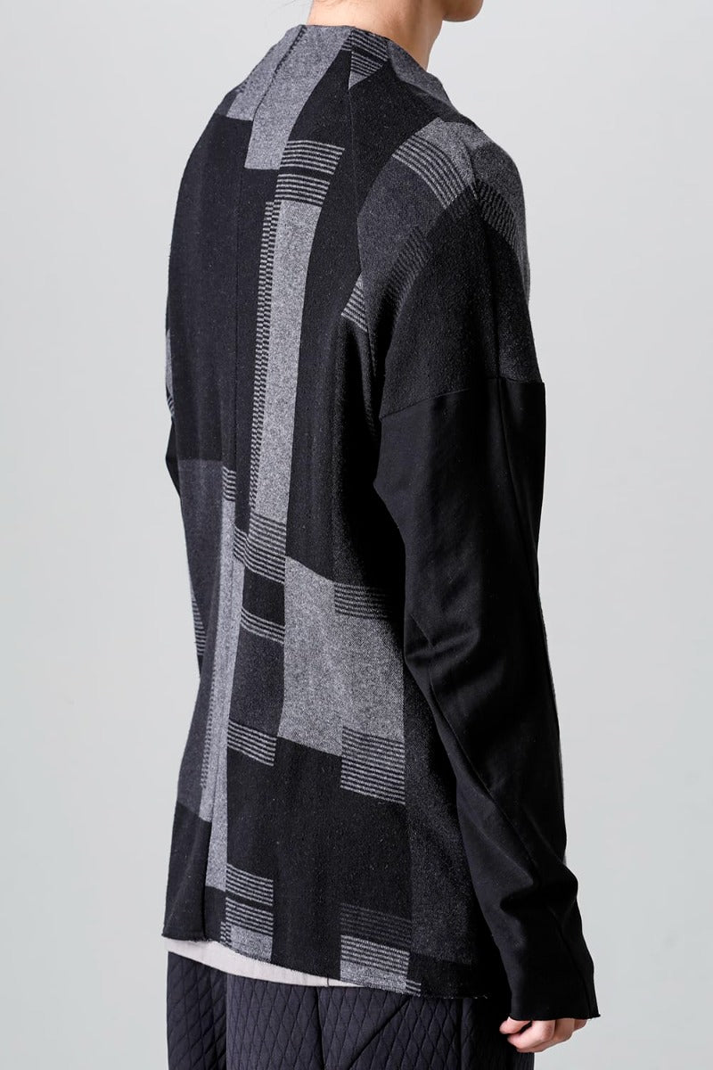 Jacket silk / cotton jacquard