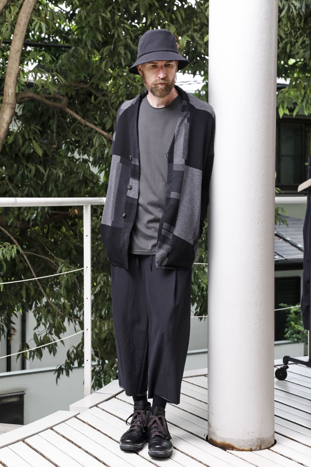 Jacket silk / cotton jacquard