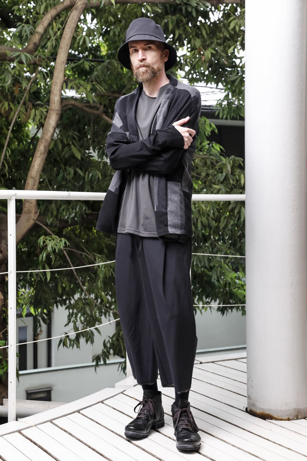 Jacket silk / cotton jacquard