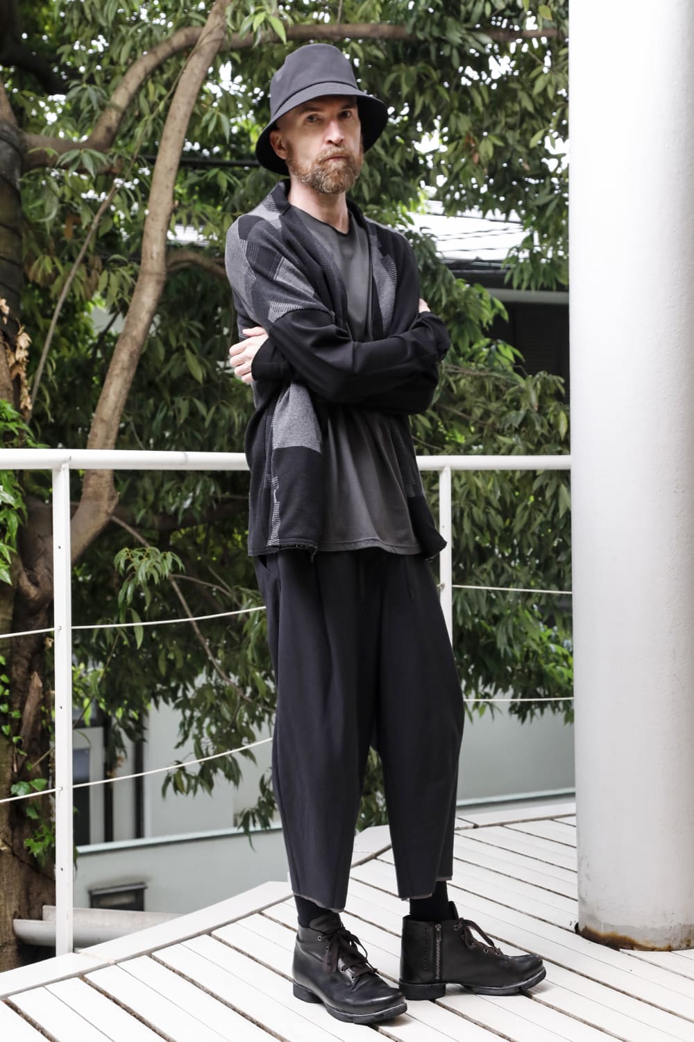 Jacket silk / cotton jacquard