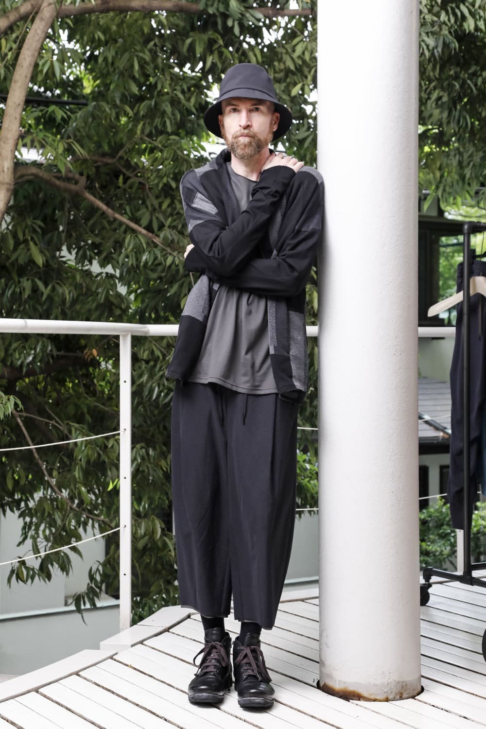 Jacket silk / cotton jacquard