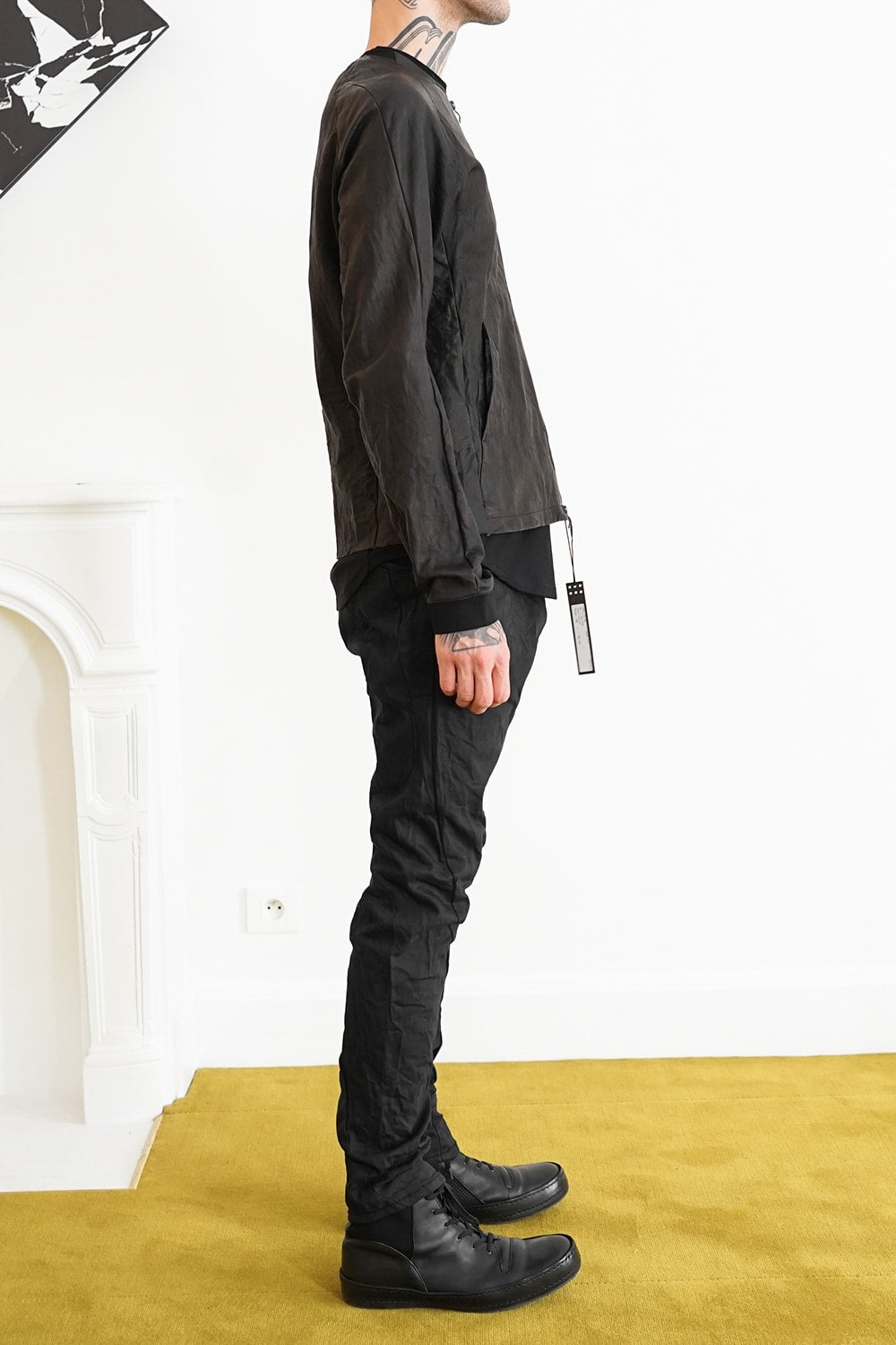 Jacket Deer Leather Black