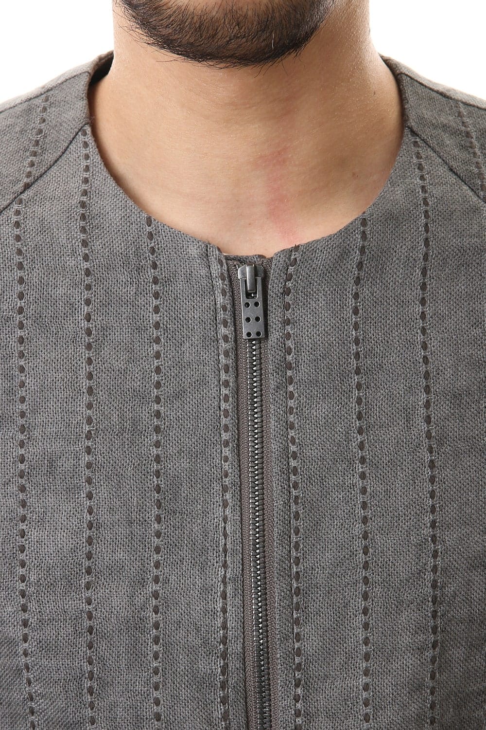 ジャケット カナパ ストライプ