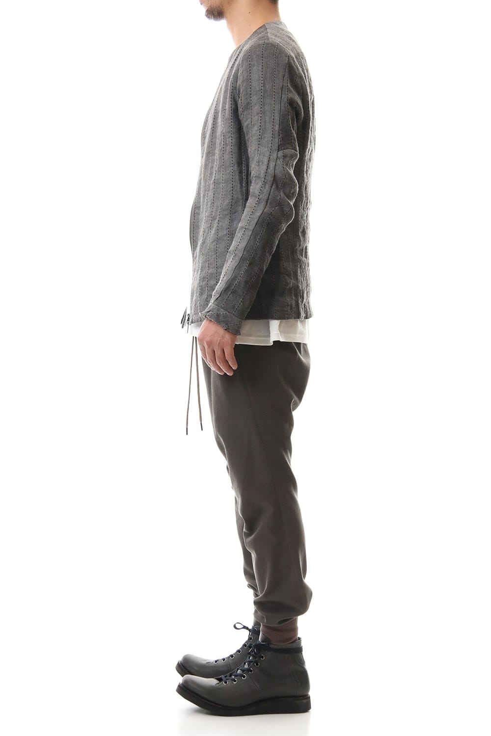 ジャケット カナパ ストライプ