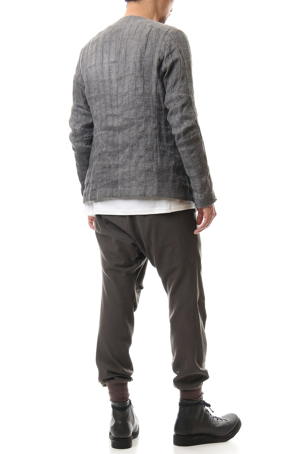 ジャケット カナパ ストライプ