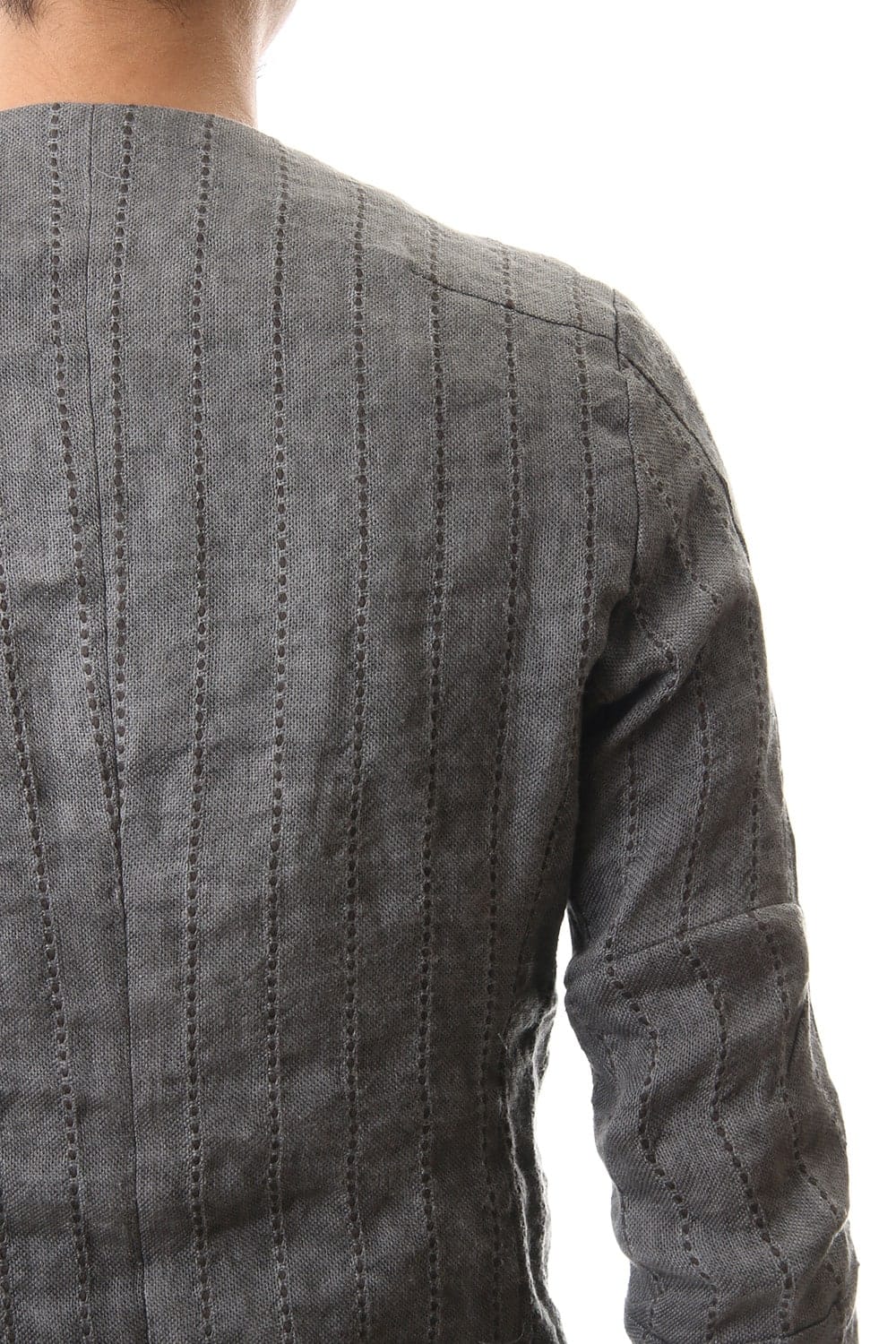 ジャケット カナパ ストライプ