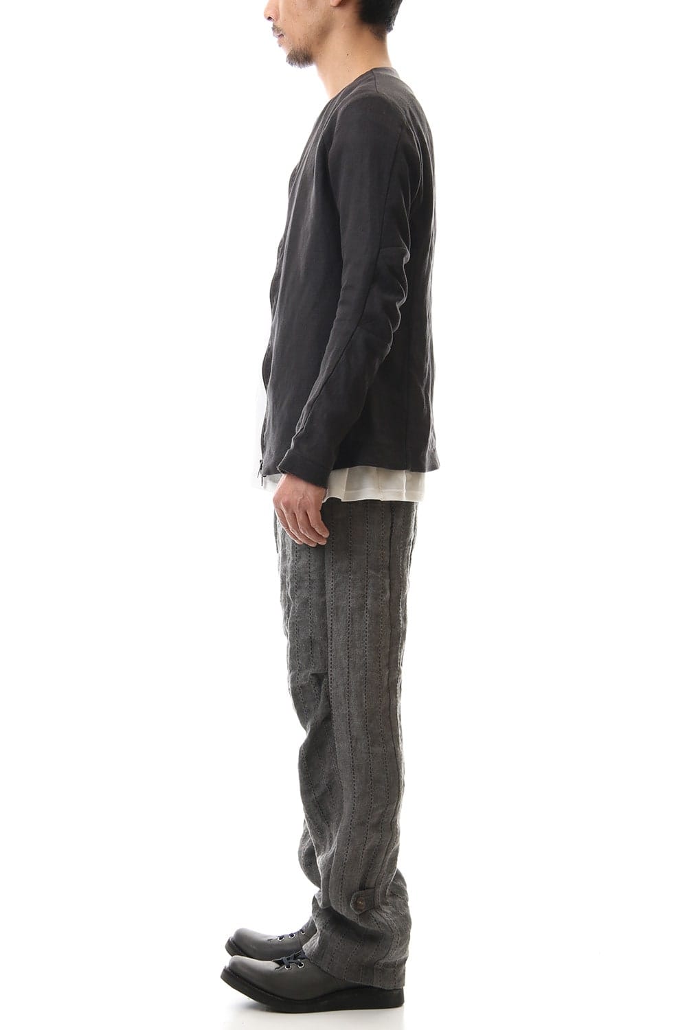 Jacket Linen - Charcoal