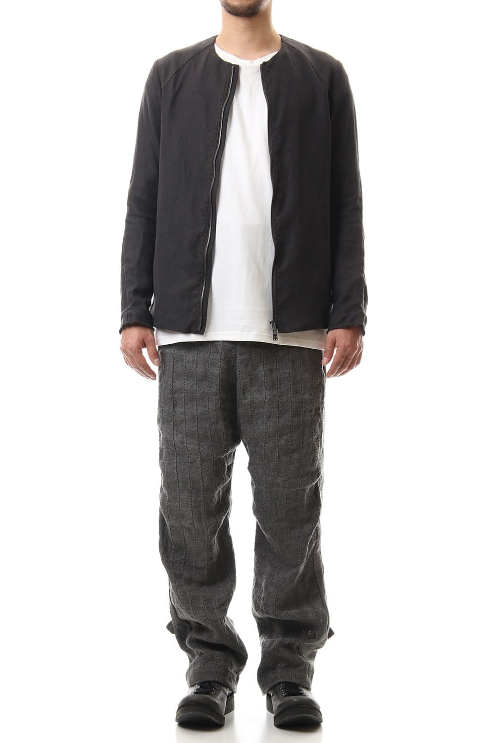 Jacket Linen - Charcoal